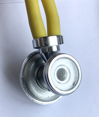 Vintage medical stethoscope
